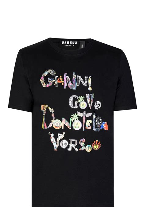 versace collection t shirt uomo|gianni versace t shirt.